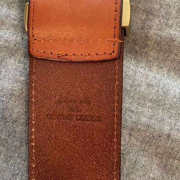 Genuine leather and elastic belt - Picture 4 of 4